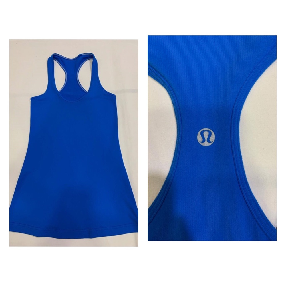 Lululemon Blue atletic Top